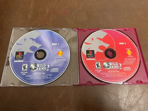 Wild Arms 2 (Sony PlayStation 1, 2000) PS1 Disc Only Tested Working