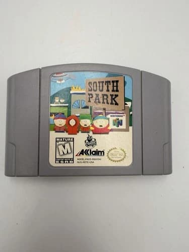 South Park Nintendo 64 N64 Authentic Cartridge Tested 03/26.