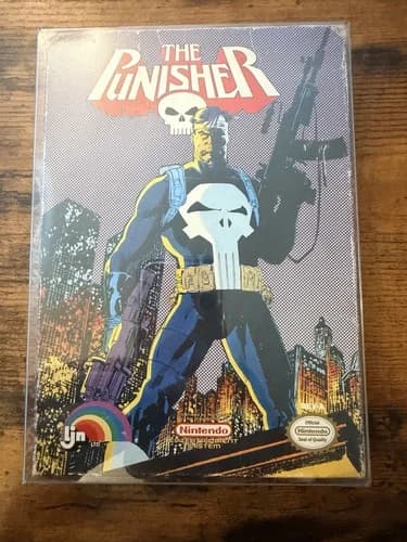 The Punisher CIB (Nintendo Entertainment System, 1991) NICE!!!