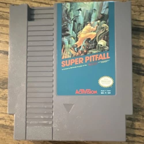 Activision Super Pitfall Nintendo NES Game Cartridge NTSC-U/C US/Canada