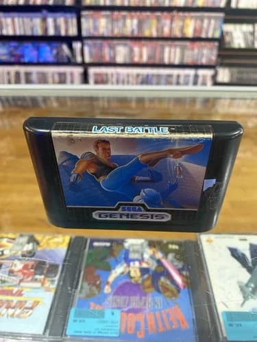 Last Battle Genesis Game (Sega, 1990) Cart Only Authentic - Tested!