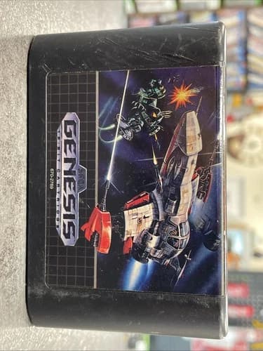 SEGA Lightening Force Quest for the Darkstar Sega Genesis Game Cartridge Works.