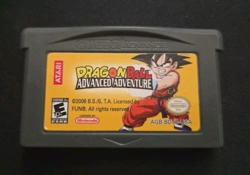 Dragon Ball Advanced Adventure Nintendo Game Boy Advance GBA Tested Authentic