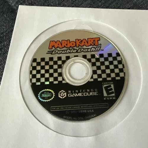 Authentic Nintendo GameCube Mario Kart Double Dash Disc Only Tested Working