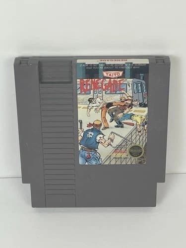 Renegade Nintendo Entertainment System NES Cartridge Only Tested