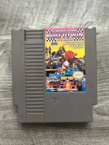 Formula One Built To Win NES