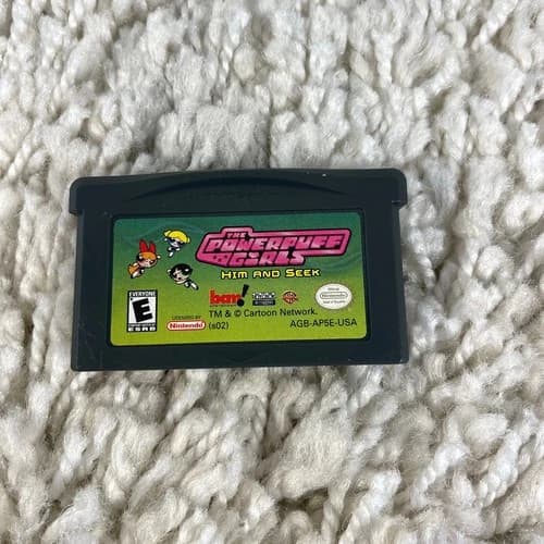 Powerpuff Girls: Him and Seek (Nintendo Game Boy Advance, 2002) GBA Tested