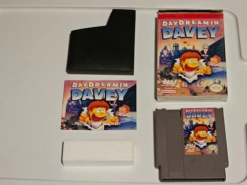 Day Dreamin' Davey (Nintendo Entertainment System, 1992) complete in box