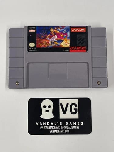 SNES - Disney Aladdin Super Nintendo Cart Only #2937