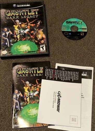 Gauntlet: Dark Legacy Nintendo GameCube Complete In Box CIB Authentic Tested