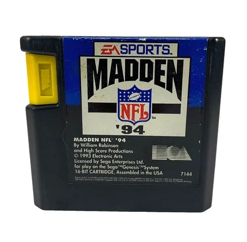 Madden NFL '94 | Sega Genesis