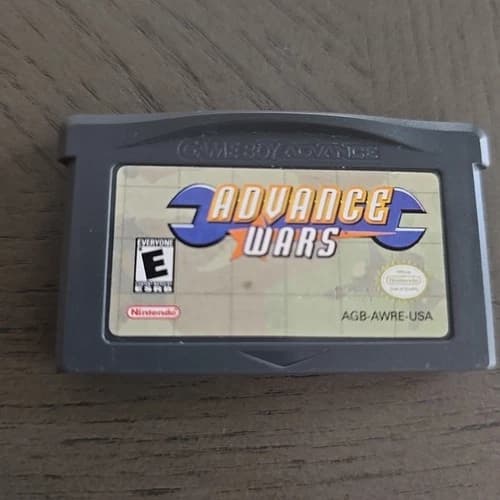 Advance Wars (Game Boy Advance) Cartridge Tested Great Condition GBA