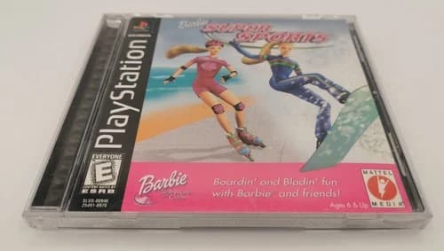 Barbie: Super Sports (Sony PlayStation 1, 1999) – Tested & Working