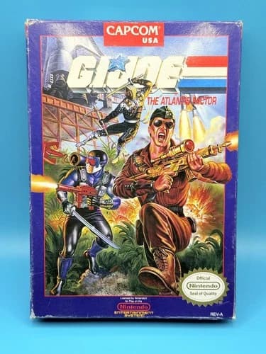 G.I. Joe: The Atlantis Factor (NES, 1992) – Complete in Box (CIB) | Charity