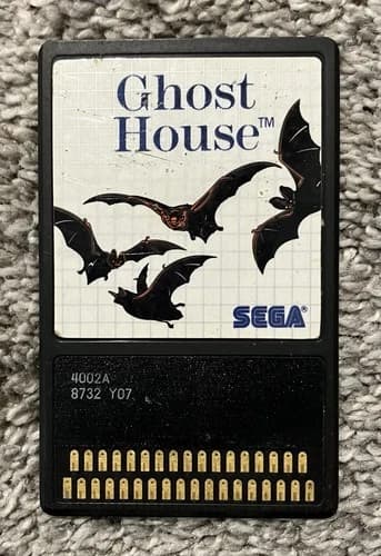 Ghost House (Sega Master System, 1986) SMS Cart Only Tested Next Day Ship