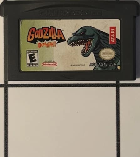 Atari Godzilla: Domination! Nintendo Game Boy Advance 2002 Tested Fast Shipping