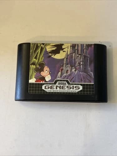 Castle of Illusion Starring Mickey Mouse (Sega Genesis, 1990) Cartridge Only