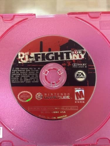Def Jam: Fight for NY (Nintendo GameCube, 2004) TESTED AND WORKING-DISC ONLY