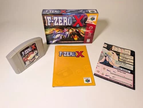 F-Zero X - Nintendo 64 N64 - CIB - Authentic, Tested, Working