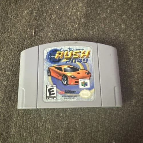 San Francisco Rush 2049 (Nintendo 64) N64 Genuine TESTED WORKING Cartridge