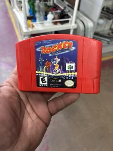 Rocket robot on wheels N64