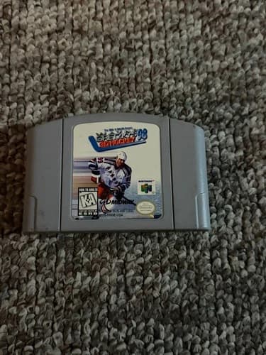 N64 Wayne Gretzky's 3D Hockey '98 (Nintendo 64, 1997)