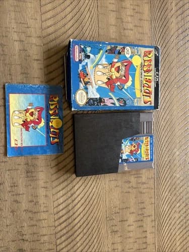 NES Puss N Boots: Pero’s Great Adventure w/Box, Manual, Sleeve Ex-Rental - Works