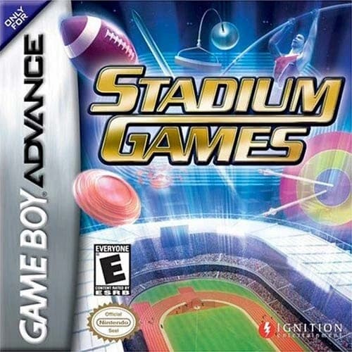 Stadium Games - Nintendo Gameboy Advance GBA cartridge TESTED