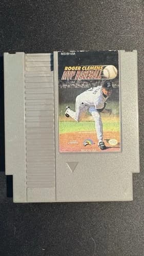 Roger Clemens' MVP Baseball - Nintendo NES Authentic