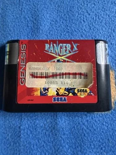 Ranger X (Sega Genesis, 1993) Cartridge Only Tested Authentic