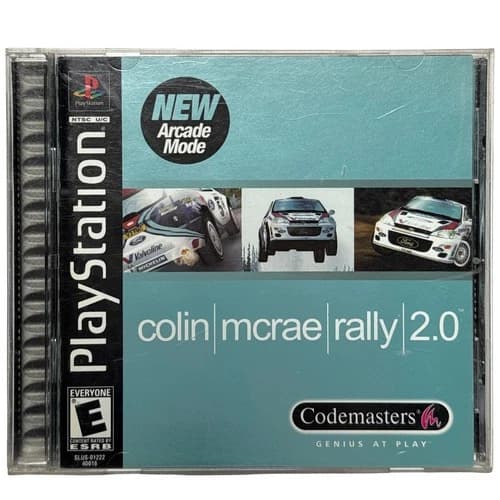 Colin McRae Rally 2.0 (2000) Sony Playstation 1 PS1 CIB COMPLETE