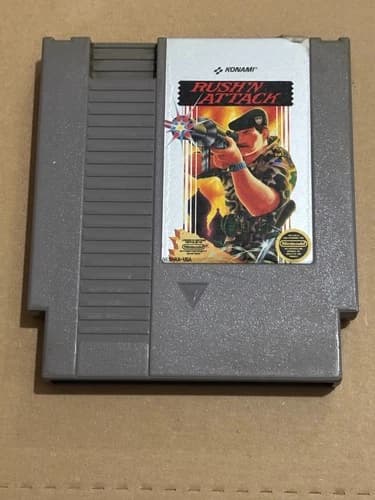 Nintendo NES Rush n Attack (Cleaned, Tested & Working)