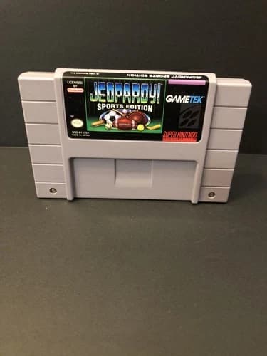 MINT Jeopardy -- Sports Edition (Super Nintendo Entertainment System, 1993)SNES