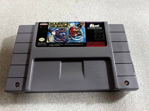 Mario Time Machine - (Super Nintendo Entertainment System SNES)