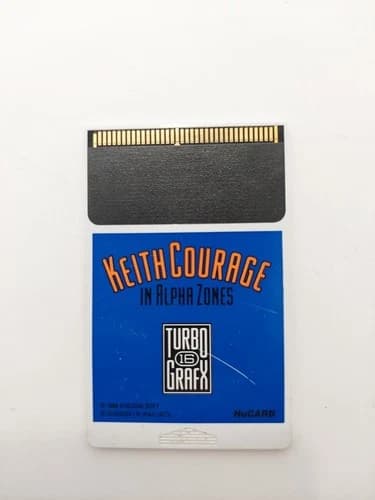 Keith Courage in Alpha Zones (TurboGrafx-16, 1989) CART ONLY