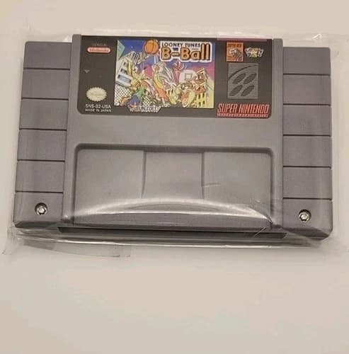 Looney Tunes B-Ball Super Nintendo | Super Rare SNES Complete Game