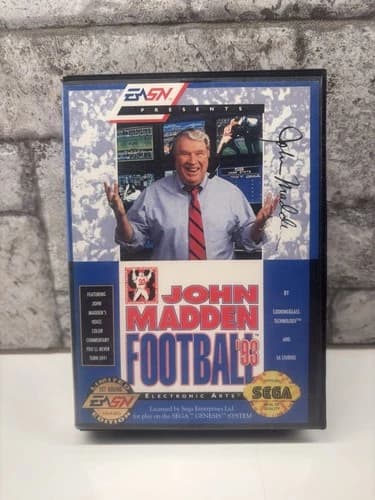 John Madden NFL Football '93 (Sega Genesis) Complete | Tested