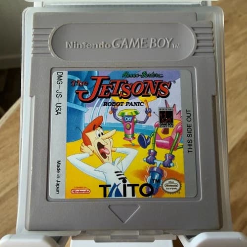 The Jetsons Robot Panic (Nintendo Game Boy 1992) Authentic Rare US Version