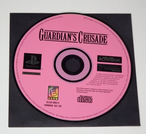 Guardian's Crusade (Sony PlayStation 1, 1999) PS1, Game DISC ONLY
