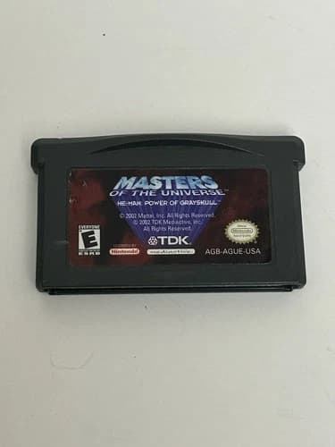 Masters of the Universe: He-Man Power of Grayskull Game Boy Advance GBA Works