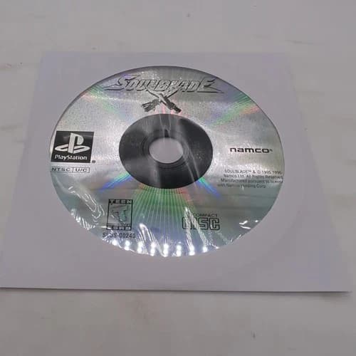 Soul Blade (Greatest Hits) (Sony PlayStation 1, 1998) DISC ONLY