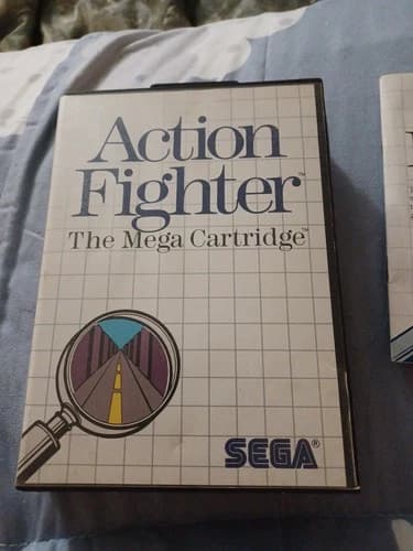 SEGA Action Fighter Mega Cartridge Sega Master System NTSC-U/C 1986