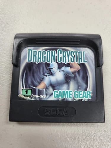 Dragon Crystal Sega Game Gear Cartridge Only *Tested* SEE PICTURES