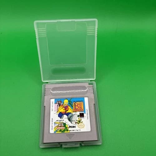 Simpsons: Bart and the Beanstalk (Nintendo Game Boy, 1993) Tested And Working