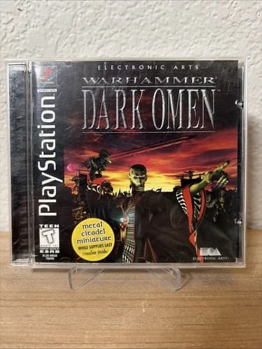 Warhammer: Dark Omen (Sony PlayStation 1) PS1 Game Complete W/Manual