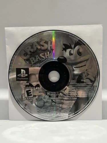 Crash Bash PlayStation 1 PS1 Greatest Hits Disc Only Loose Disc Tested