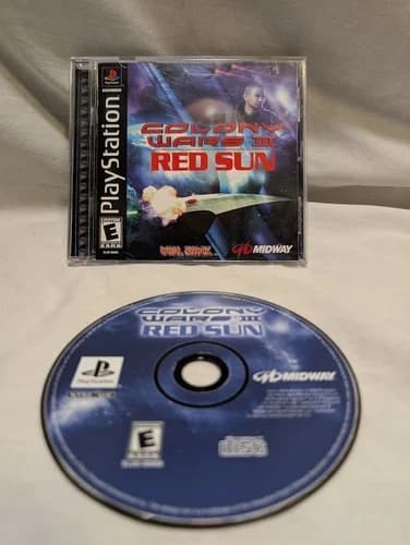 Colony Wars III Red Sun PS1 Black Label - CIB - Sony PlayStation 1 - TESTED