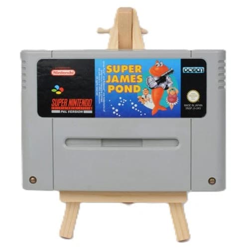 Super James Pond - Super Nintendo (SNES) – Tested & Working