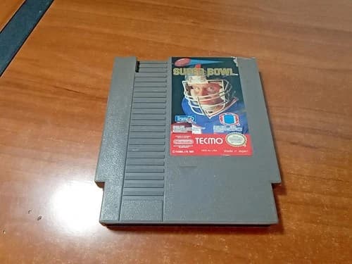 Tecmo Super Bowl (Nintendo NES, 1991) *TESTED*