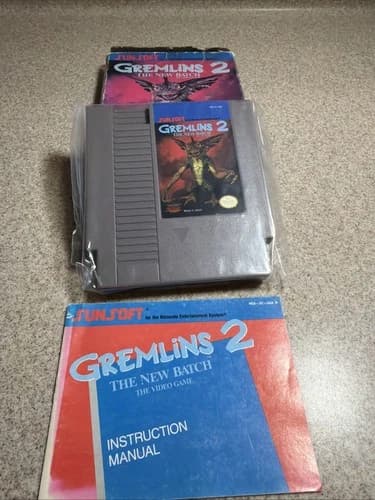 Gremlins 2: The New Batch Nintendo NES, Complete in Box